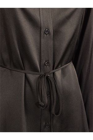 Camicia in misto seta marrone SEMI COUTURE | Y6SM13V220